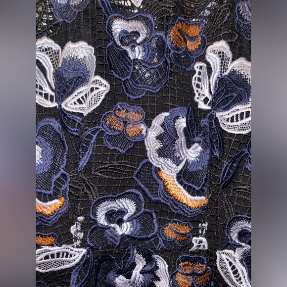 La Maison Talulah Mini Dress Multi Color Lace - Picture 6 of 9